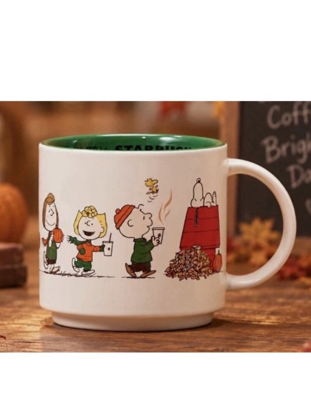 Peanut Starbucks, Great pumpkin ceramic mug 2026 release September 15th